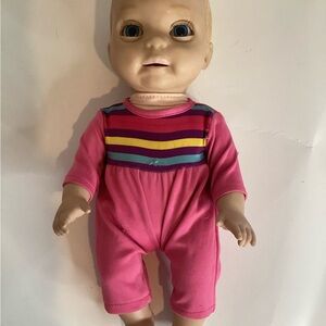 Luvabella Newborn Baby Doll W/real Expressions & Movements Interactive Blue eye
